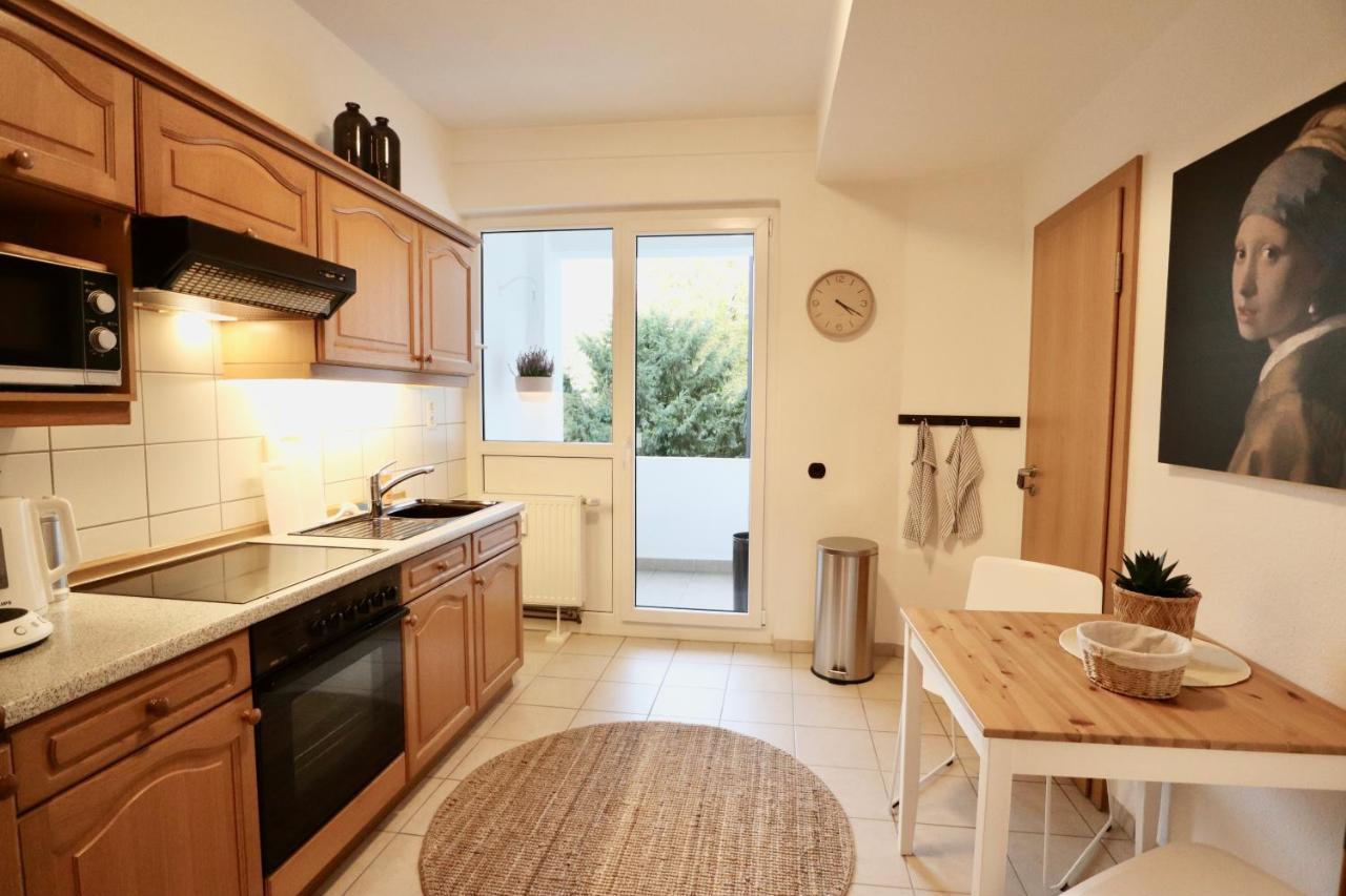 Boho Apartment: Netflix + Balcony + Bathtub Έσσεν Εξωτερικό φωτογραφία